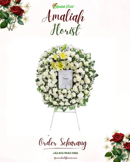 Krans Bunga Duka Klandaran